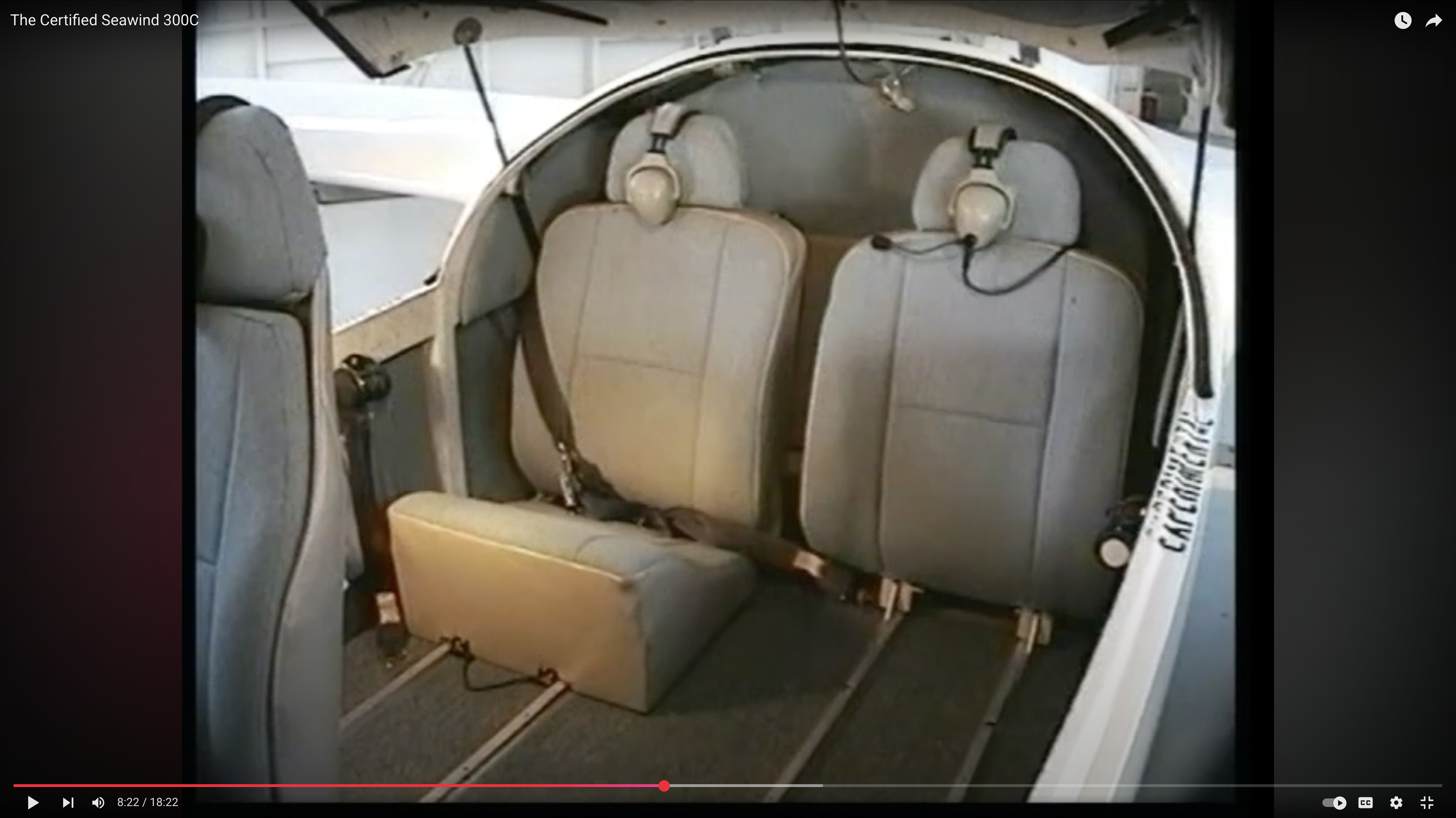 Seawind 3000 back seats