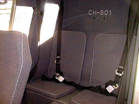 801 Rear Seat